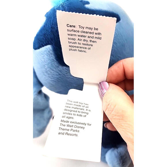 Disney Lilo And Stitch Alien Bean Bag Plush Stuffy 9 Inch With Tag Disney World - Picture 6 of 12